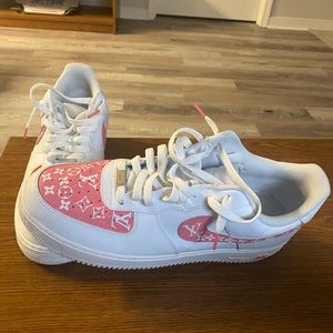 Nike Air Force custom Louie sneakers